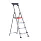 Scala pieghevole Altrex Double Decker per uso professionale e domestico in alluminio, 4 gradini