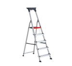 Scala pieghevole Altrex Double Decker per uso professionale e domestico in alluminio, 5 gradini