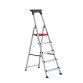 Scala pieghevole Altrex Double Decker per uso professionale e domestico in alluminio, 5 gradini