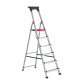 Scala pieghevole Altrex Double Decker per uso professionale e domestico in alluminio, 6 gradini
