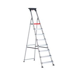 En_scala in alluminio 1 lato 8 gradini altrex dou