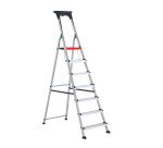 Scala pieghevole Altrex Double Decker per uso professionale e domestico in alluminio, 7 gradini