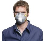 Mascarilla FFP1 con valvula 9914 3M - paquete de 10