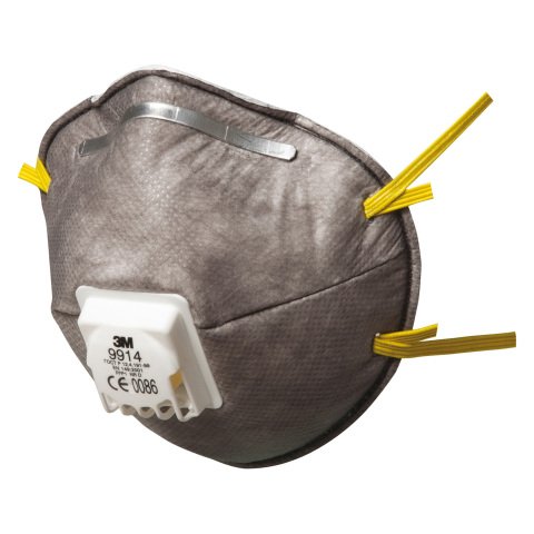 Mascarilla FFP1 con valvula 9914 3M - paquete de 10