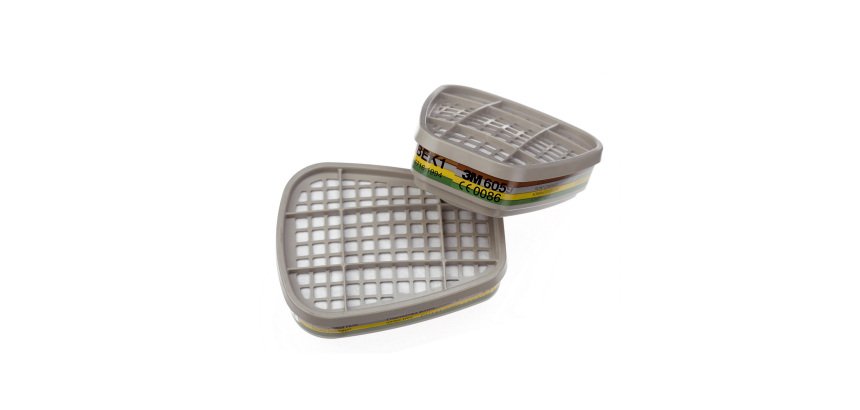 Filtros para gases y vapores, ABEK1, 6059 3M