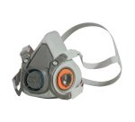 Media mascara reutilizable 6200 3M para gases, vapores y partículas