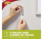 Accroche adhésif tête de clou acier Command 3M jusqu'à 2 Kg