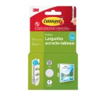 Languettes adhésives petites 3M Command - Blister de 4 x 2