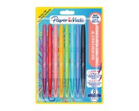 Felt tip pen Papermate Flair Dual double point medium writing - Pack of 8