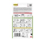 Languettes adhésives étroites Command 3M jusqu'à 5,4 kg - Blister de 4 x 2