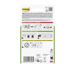 Accroche adhésif tête de clou acier Command 3M jusqu'à 3,6 Kg