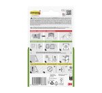Languettes adhésives Command 3M taille S et M - Blister de 12