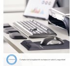 Alfombrilla reposamuñecas antibacteriano Fellowes