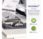 Alfombrilla reposamuñecas antibacteriano Fellowes