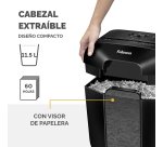 Destructora Fellowes LX25 corte transversal 11,5 L P-4