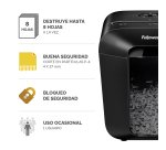 Destructora Fellowes LX45 corte transversal 17 L P-4