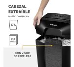 Destructora Fellowes LX50 corte transversal 17 L P-4