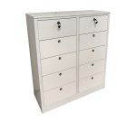 Armadio cartelliera / casellario monoblocco 10 caselle