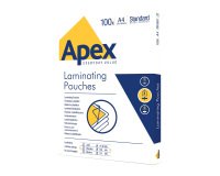 Pochette de plastification Apex A4 2 x 90 µ brillantes – Boîte de 100