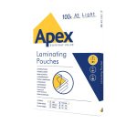 Pochette de plastification Apex A3 2 x 70 µ brillantes – Boîte de 100