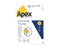 Pochette de plastification Apex A3 2 x 70 µ brillantes – Boîte de 100