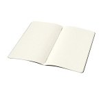 Taccuino con copertina in carta colore nero a righe 80 pagine Moleskine Cahier L 13 x 21 cm