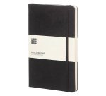 Blocco note con copertina rigida colore nero puntinato 240 pagine Moleskine Classic L 13 × 21 cm