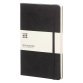 Blocco note con copertina rigida colore nero puntinato 240 pagine Moleskine Classic L 13 × 21 cm