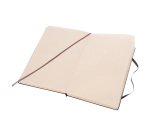 Blocco note con copertina rigida colore nero puntinato 240 pagine Moleskine Classic L 13 × 21 cm