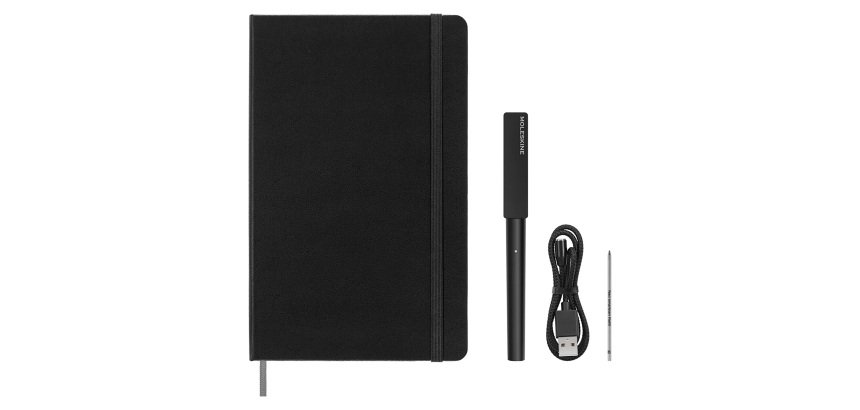 Set per scrittura Smart Moleskine nero