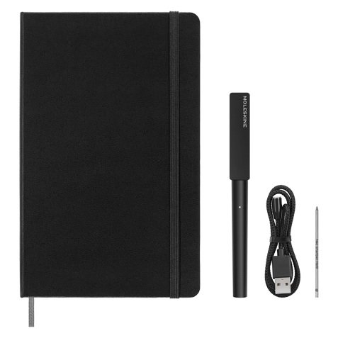 Set per scrittura Smart Moleskine nero