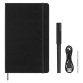Set per scrittura Smart Moleskine nero