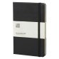 Blocco note con copertina rigida colore nero a righe 240 pagine Moleskine Classic L 13 × 21 cm