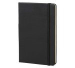 Blocco note con copertina rigida colore nero a righe 240 pagine Moleskine Classic L 13 × 21 cm
