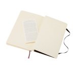 Blocco note con copertina flessibile colore nero a righe 240 pagine Moleskine Classic L 13 × 21 cm