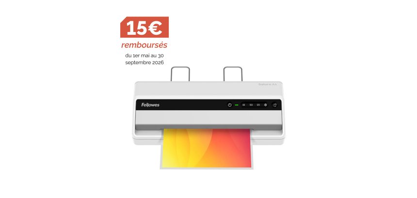 Plastifieuse Saturn A4 Fellowes