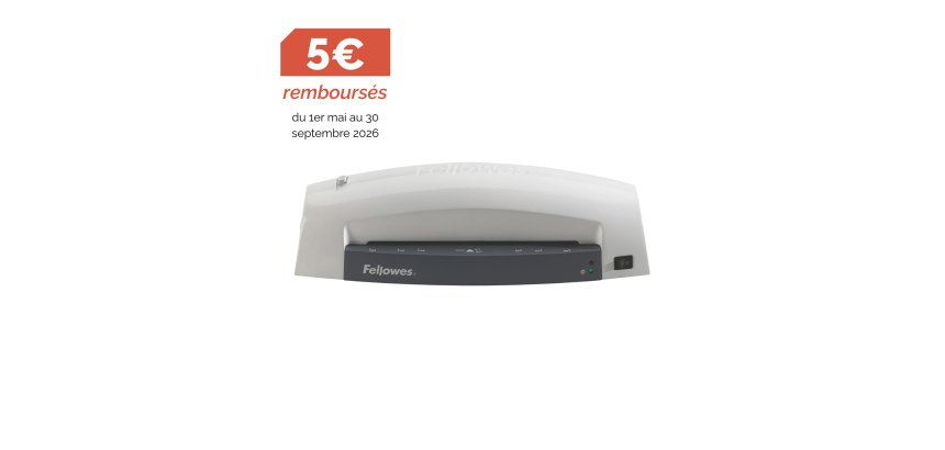 Plastifieuse Lunar A4 Fellowes