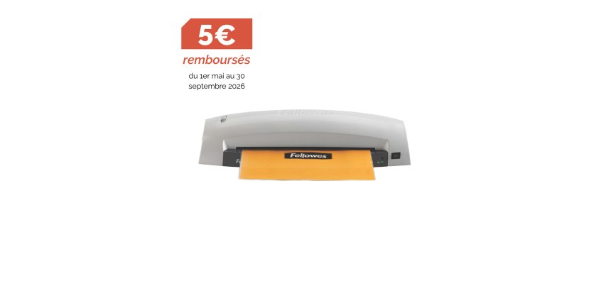 Plastifieuse Lunar A3 Fellowes