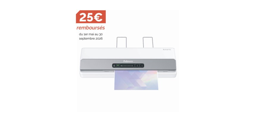 Plastifieuse Amaris A3 Fellowes