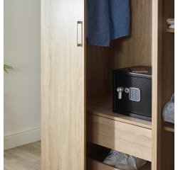 Kluis standaard 16,3 L elektronisch slot Yale