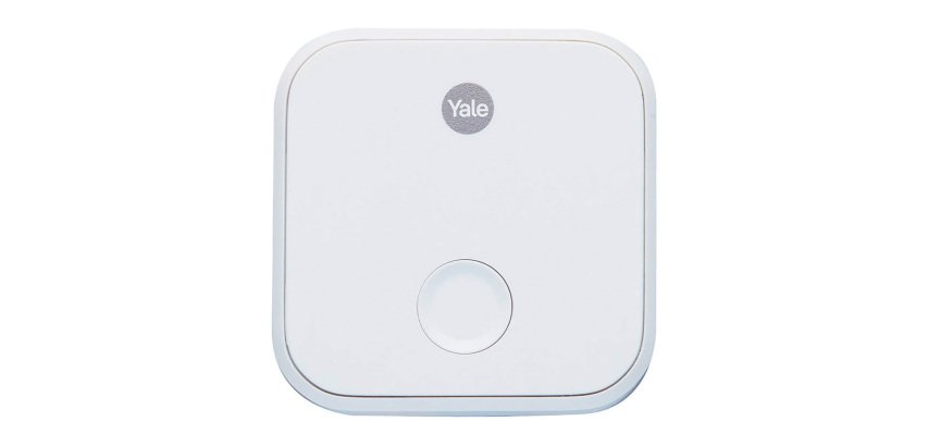 White Wifi Bridge Connectx Yale for connected safe or connected furniture lock