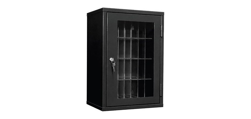 Armadietto portacellulari da parete con 28 vani con serratura unica