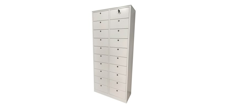 Armadio cartelliera / casellario monoblocco 20 caselle
