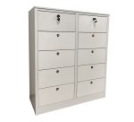 Armadio cartelliera / casellario monoblocco 10 caselle