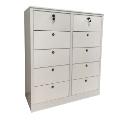 Armadio cartelliera / casellario monoblocco 10 caselle