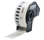 Etiquette papier noir sur blanc Brother DK22211 - Rouleau 29 mm x 15,24 m