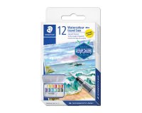 Peinture métallique aquarelle Staedtler - Kit peinture et pinceau