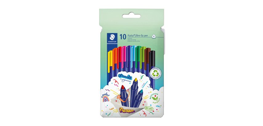 Viltstift Triplus Color 323 Staedtler - Set van 10