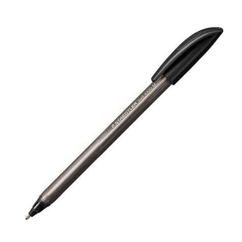 Balpen Staedtler 4230M met dop 1 mm punt - medium schrijven