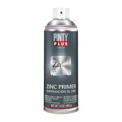Bombe peinture - apprêt riche en zinc - gris mat Z169 - 400 mL